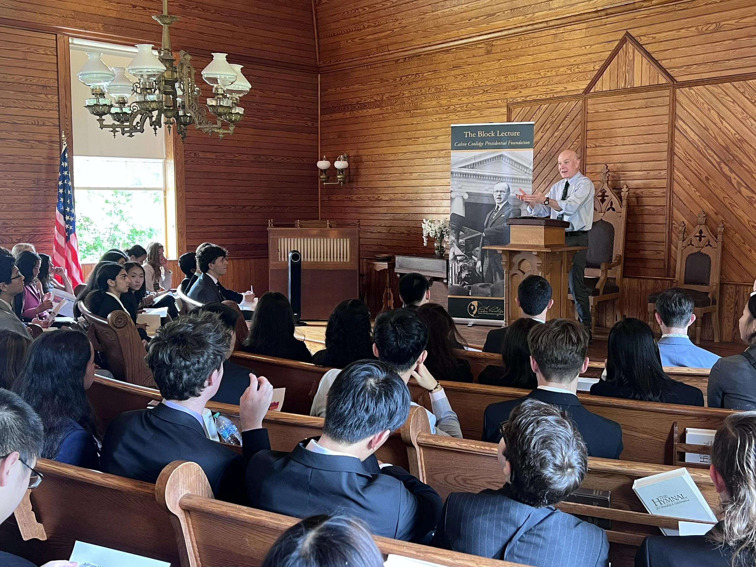  Dr. Douglas A. Irwin , professor of economics at Dartmouth College, delivers the Block Lecture, discussing free trade and its critics