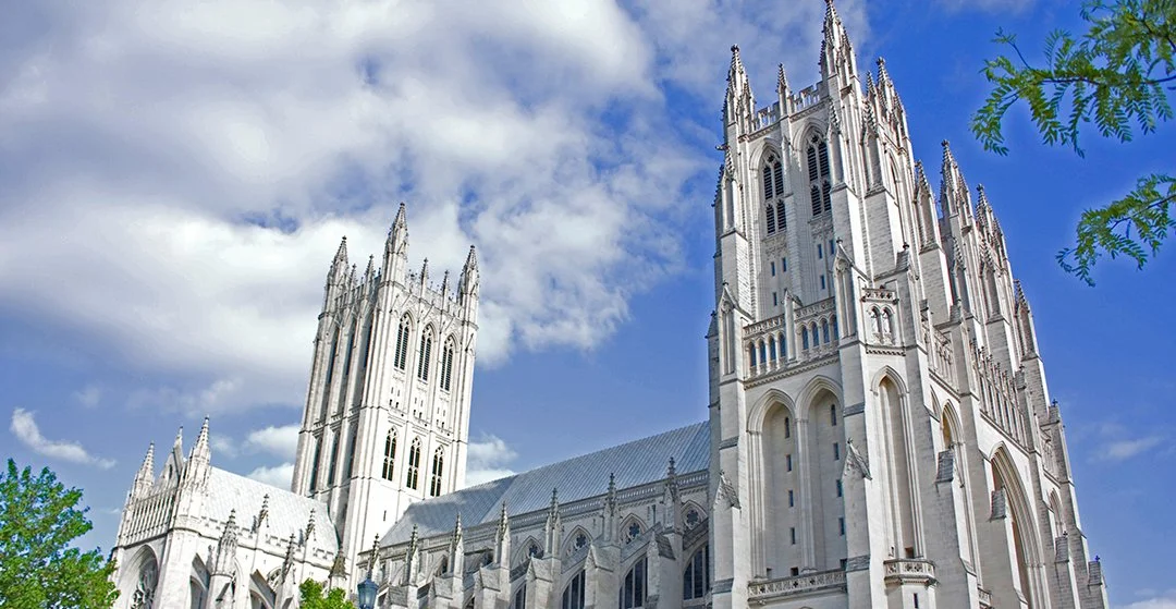 Coolidge and Mellon at Washington National Cathedral
