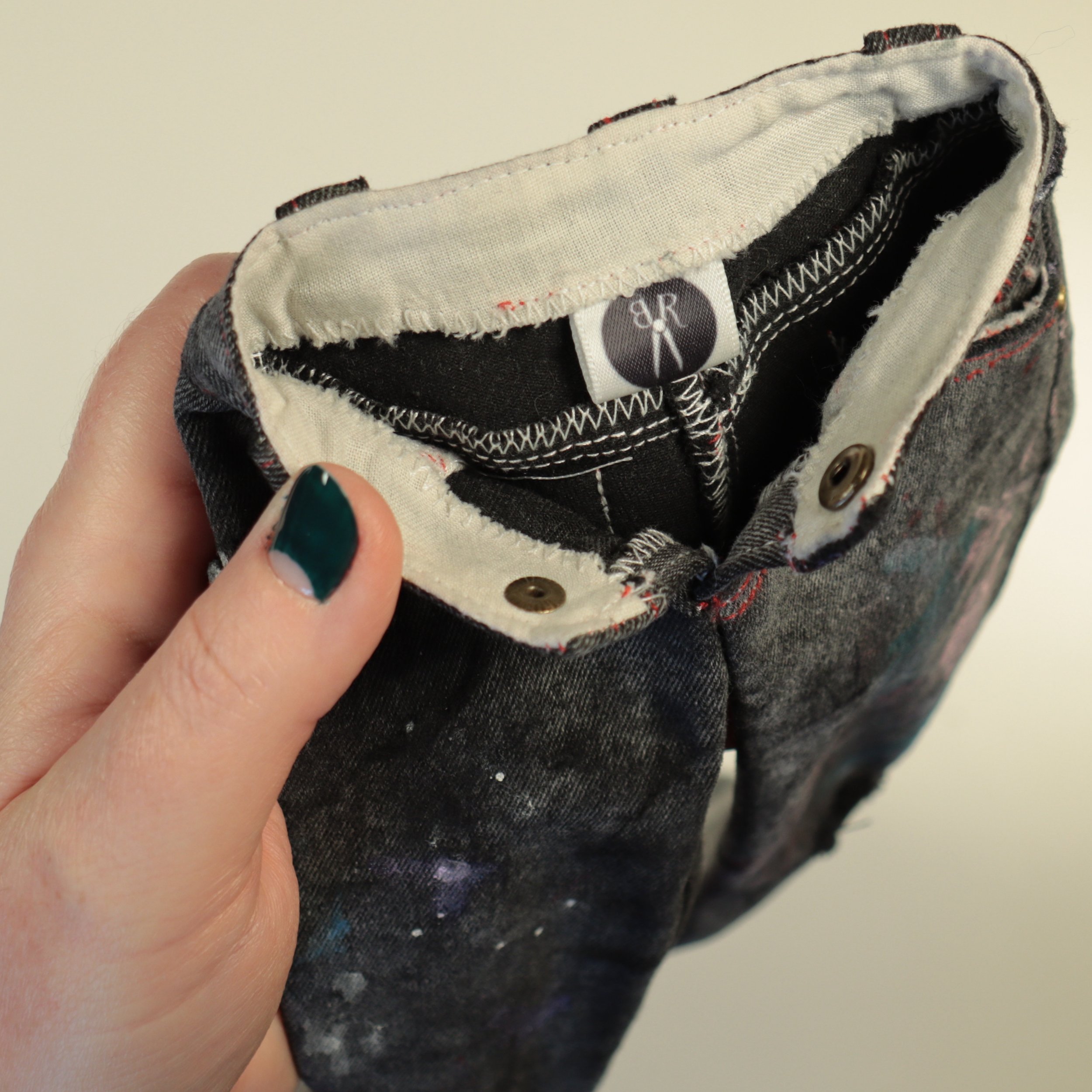 Smart Doll - Paint Splattered Jeans