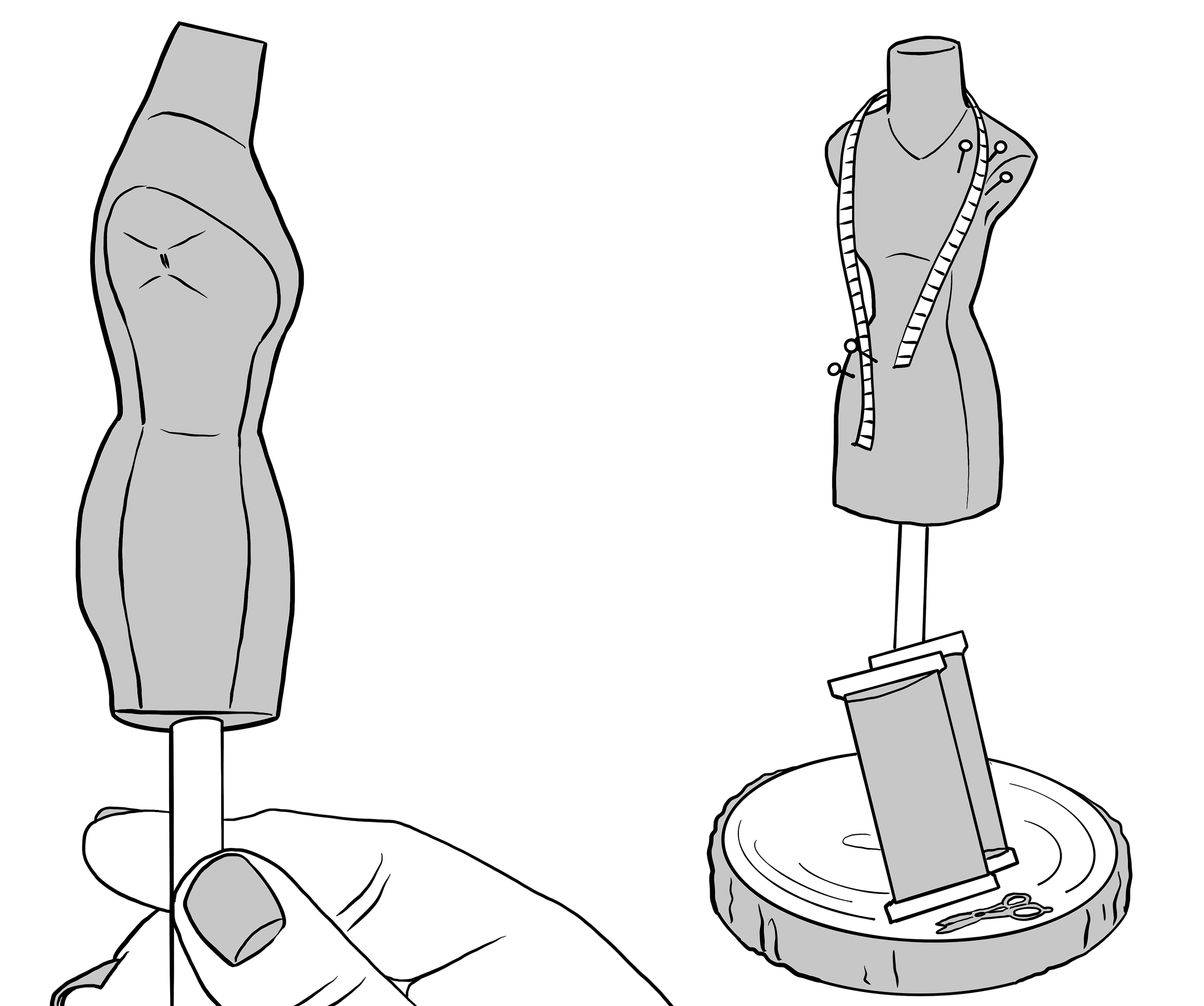 Blythe Sewing Pattern – Dress Form/Mannequin