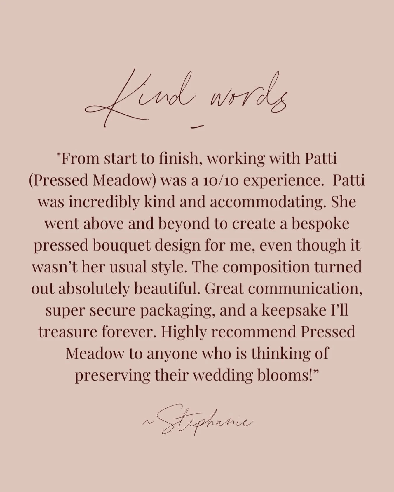 When a client puts their love into words 🤍
Forever grateful to be trusted with something so meaningful.

#weddingbouquetpreservation
#pressedweddingflowers
#preservedweddingflowers
#weddingkeepsake
#weddingflowersuk