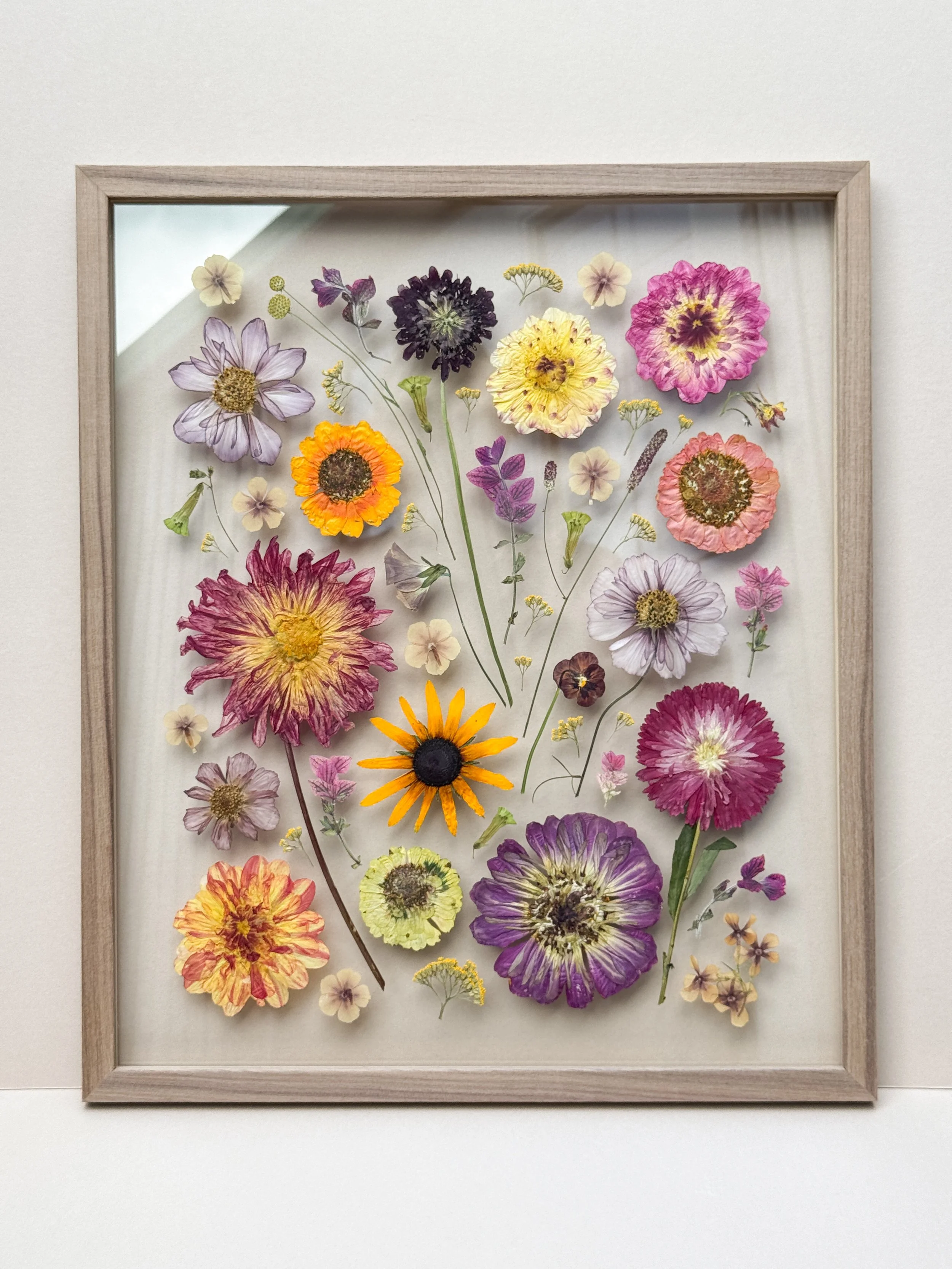 Sophie’s September Flowers at Stone Barn, Cotswolds - Pressed Wedding Bouquet Preservation in the UK