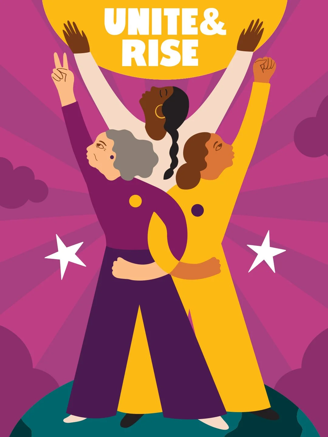 unite & rise logo