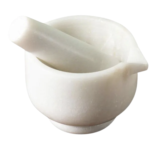 Graham and Green: White Pestle and Mortar, £44