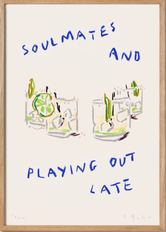 Lucy Mahon: Soulmates and Playing Out Late Print, £70