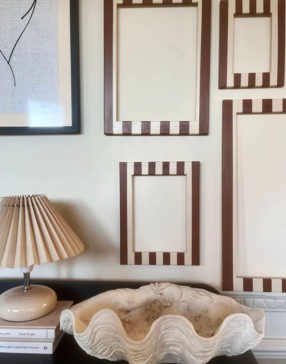 All the Things: A4 Candy Cane Frame