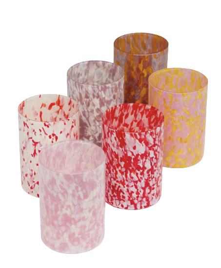 Koibird: Macchia Su Macchia Murano Flamingo Glasses, £400