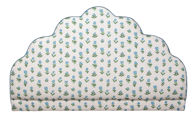 Aller Dorset: Willa Headboard - Little Wild Tiny Tulips, £800