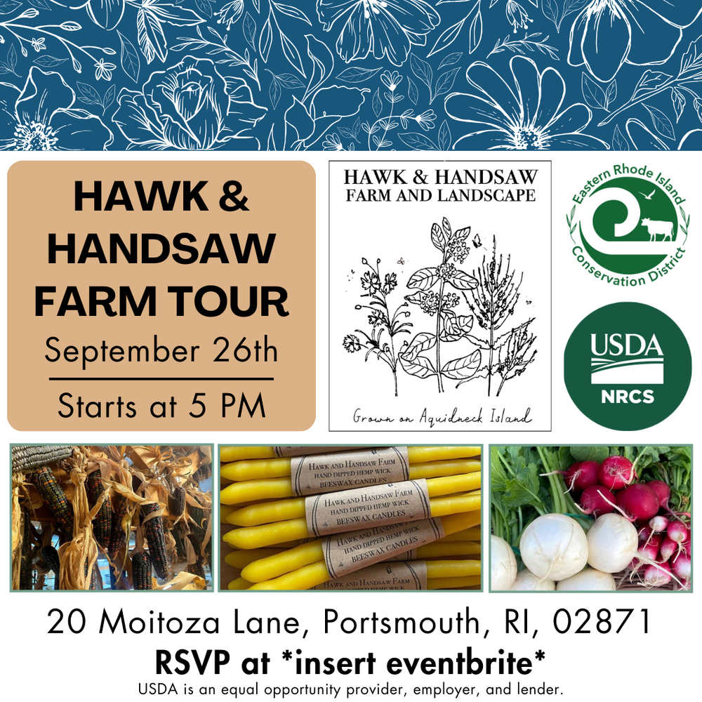 Hawk and Handsaw Farm Tour! — ERICD