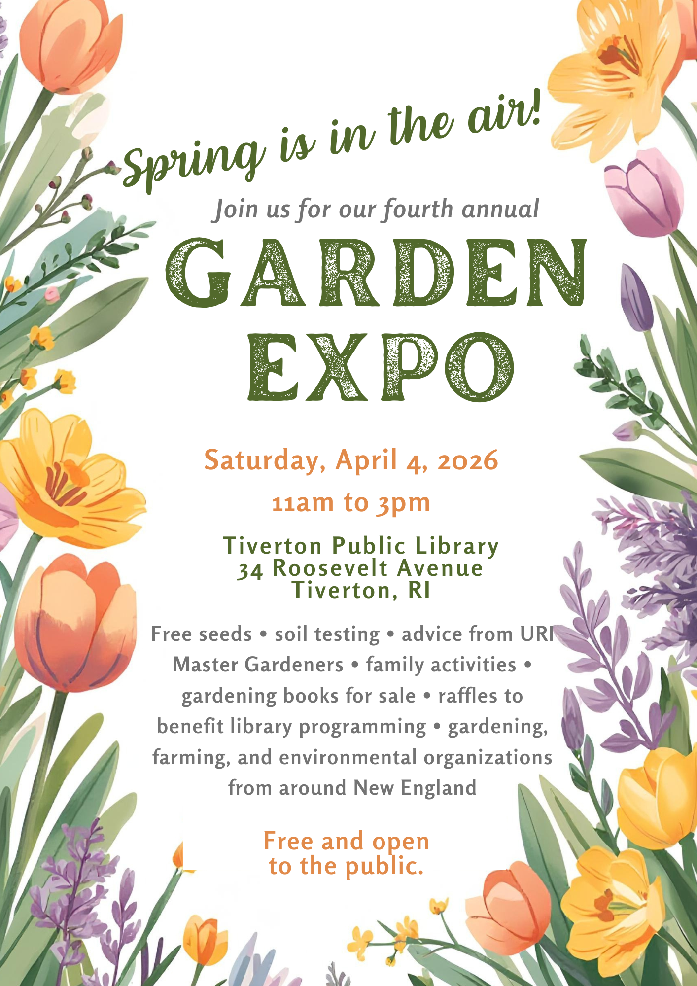 Spring Garden Expo - ERICD Team Will Be There!