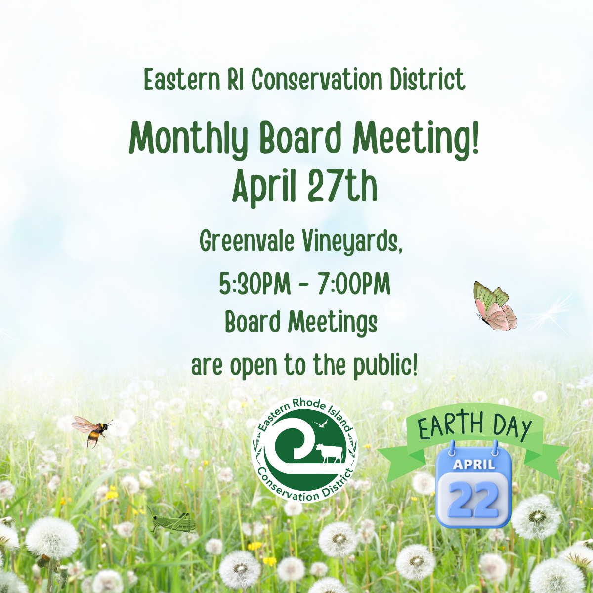 ERICD Monthly Board Meeting