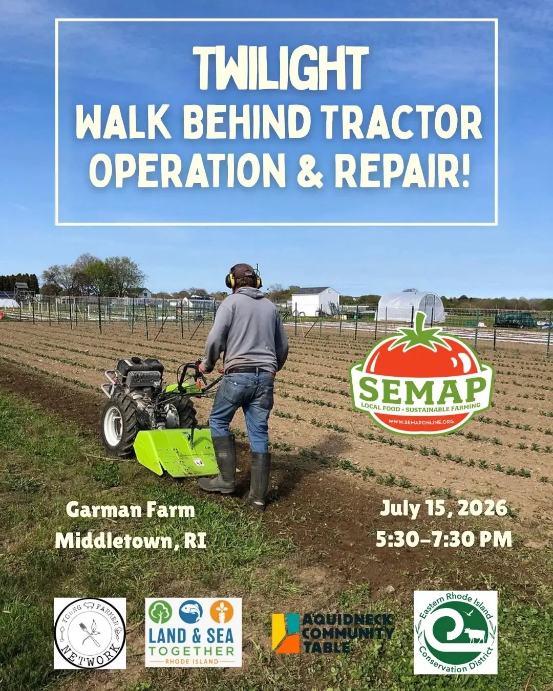 Twilight - Walk Behind Tractor Operation & Repair