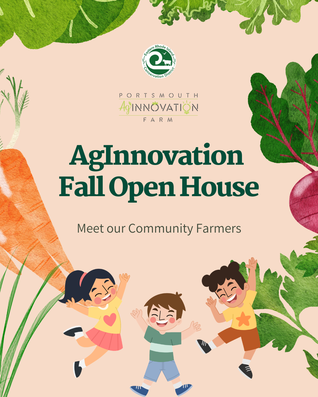 AgInnovation Fall Open House and Meet Our Community Farmers