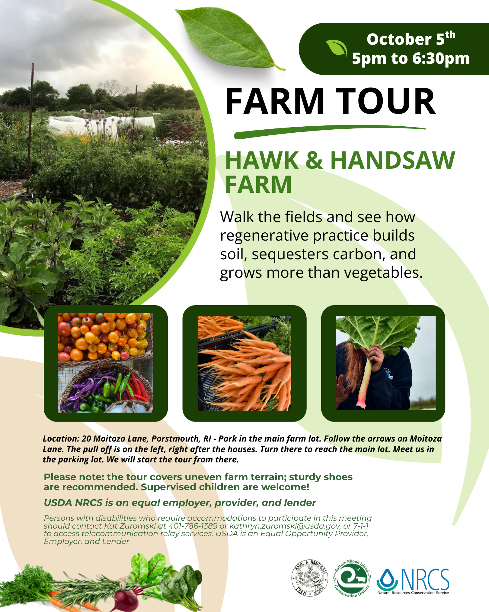 Farm Tour - Hawk and Handsaw