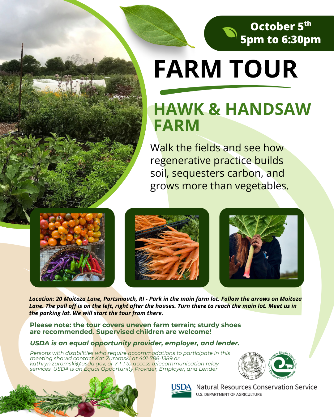 Farm Tour - Hawk and Handsaw