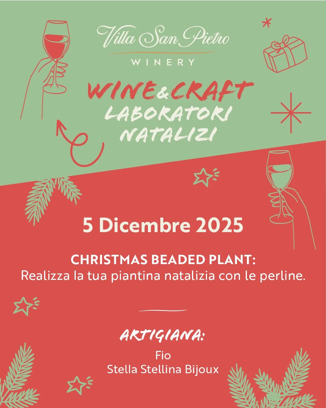 Wine & Craft - Laboratori Natalizi