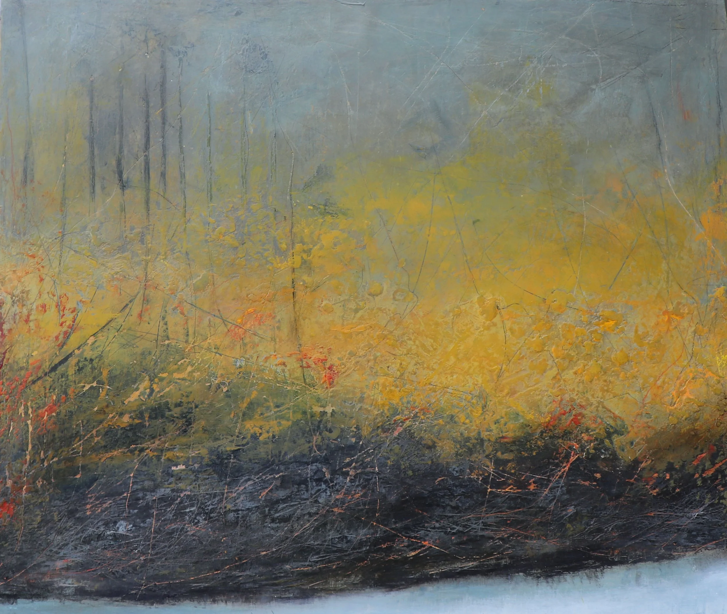 Through the Gorse
Oil on Wooden Panel