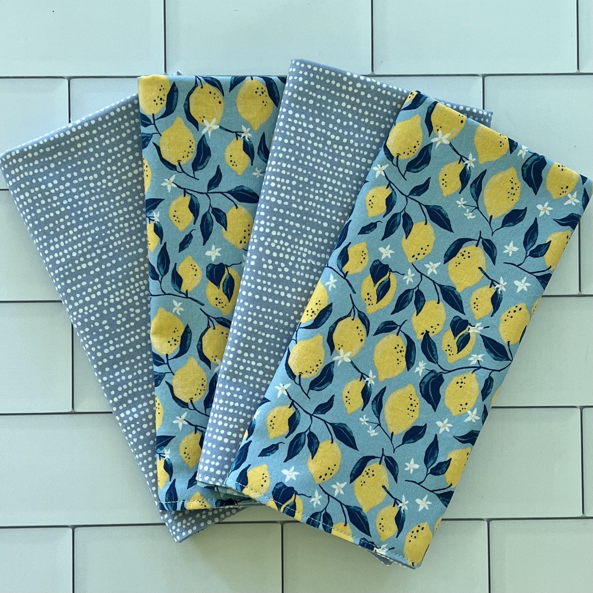Lemons Large Napkins