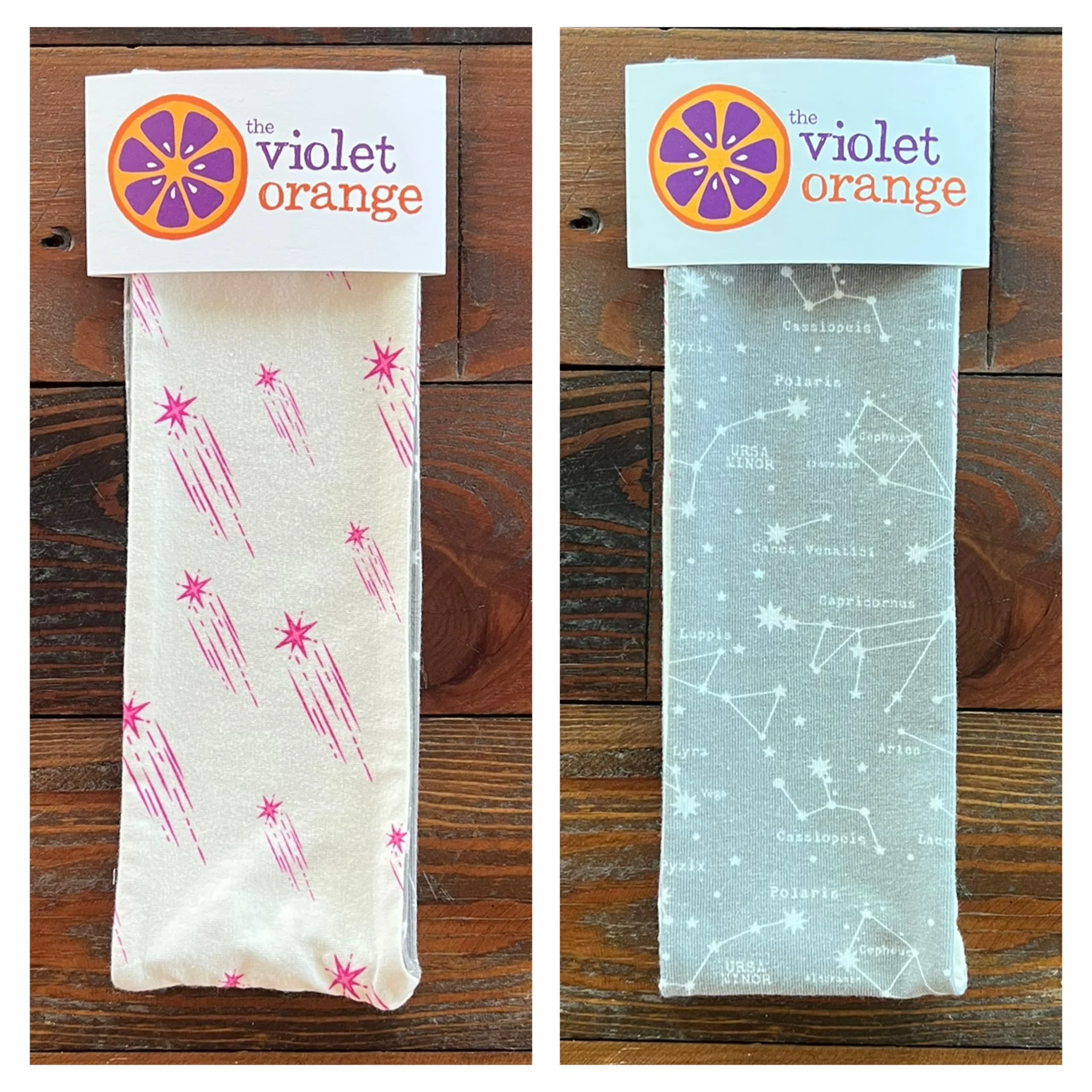 Shooting Stars Reversible Wide Headband