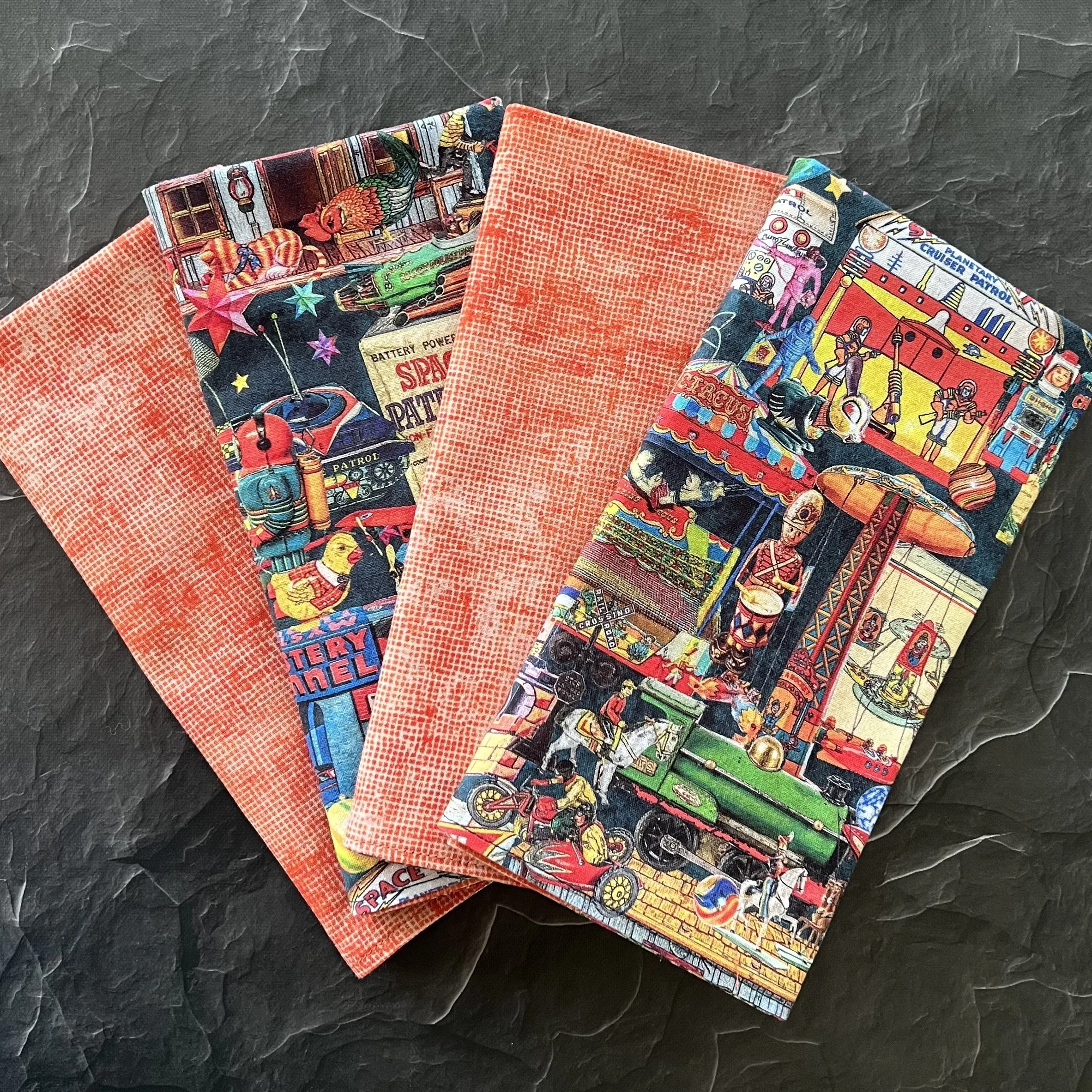 Retro Toys Large Napkins
