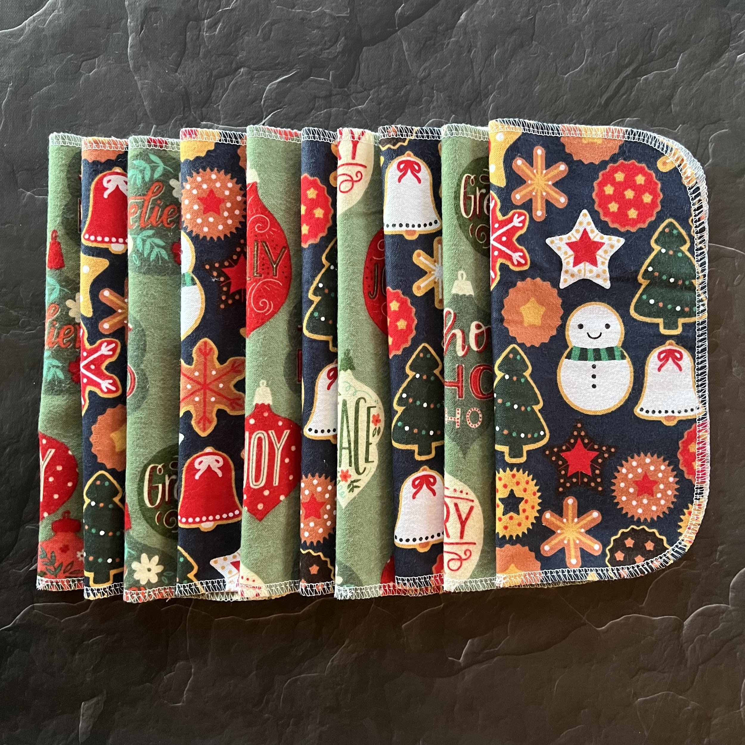 Jolly Christmas Reusable Paperless Towels