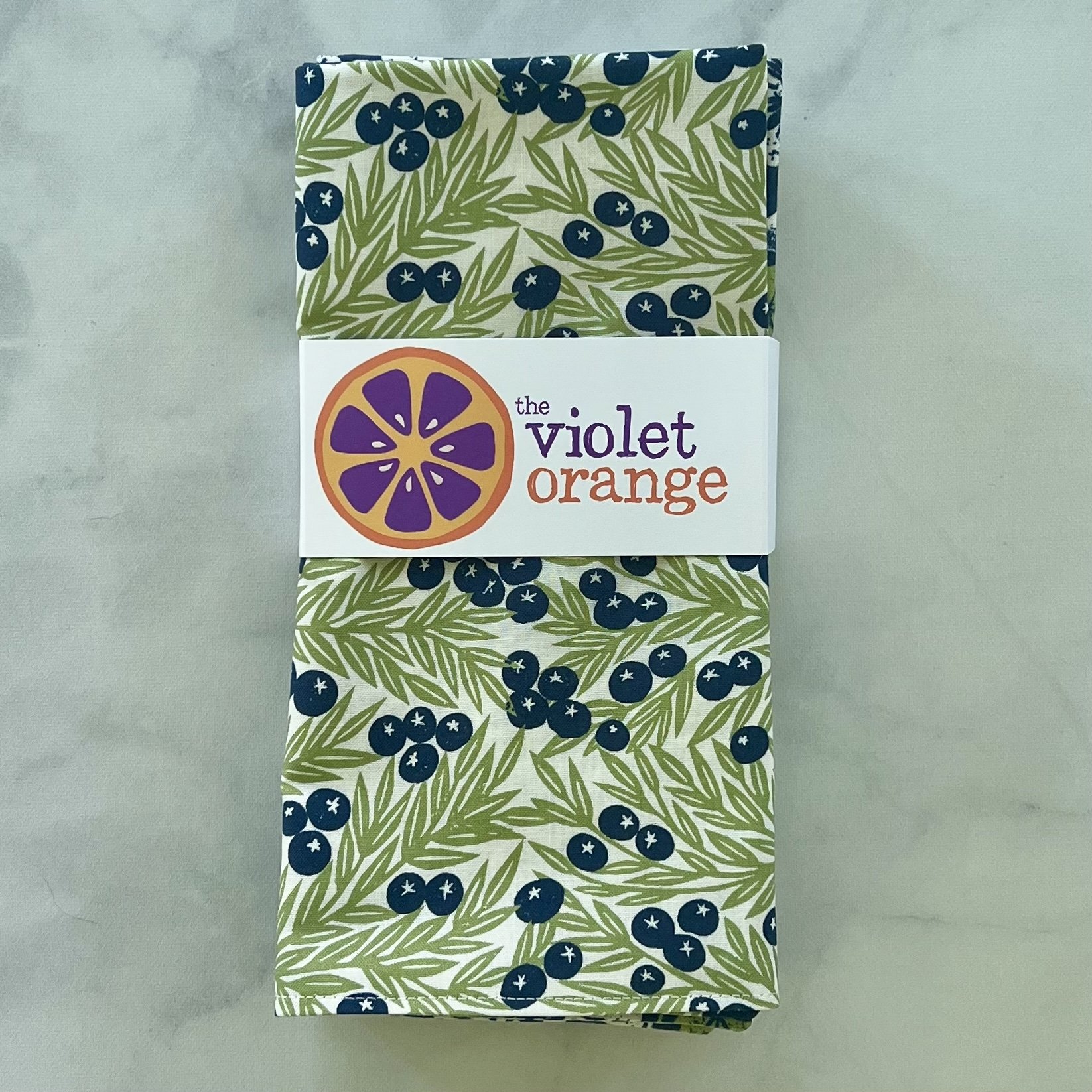 blueberries + nasturtiums large napkins 2.jpg