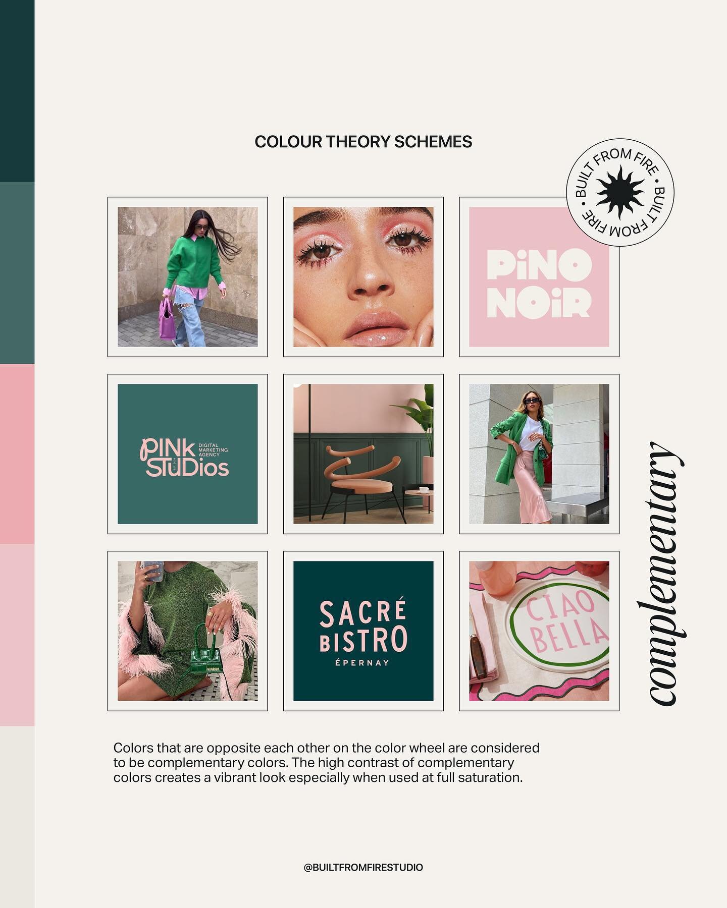 Here at Built From Fire, we say NO to picking colours just because they&rsquo;re super cute or they&rsquo;re your fave colour. The emotions and symbolism portrayed through colour is INTEGRAL to the story your brand tells. This is why our choices are 