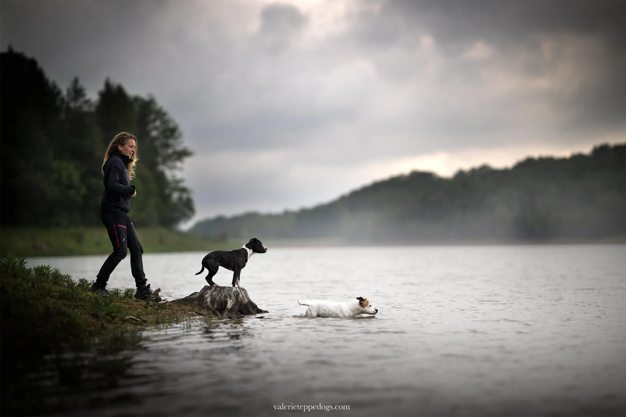 Une séance au bord d’un lac à côté de Toulouse