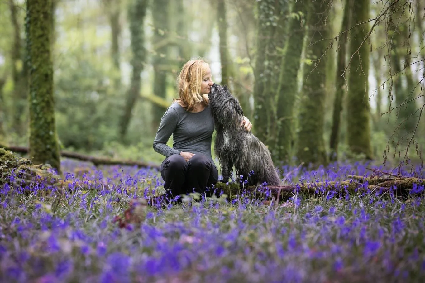 C&rsquo;est le temps des jacinthes des bois, elles nous transportent dans une f&eacute;erie sauvage et d&eacute;licate, chaque ann&eacute;e nous avons notre petit coin douillet, pour ces photos.
J&rsquo;ai une dispo la semaine prochaine pour une s&ea