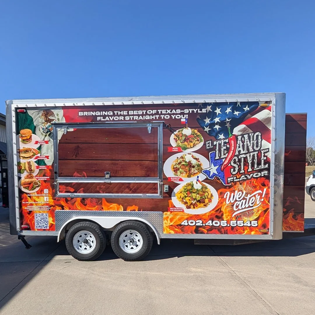 best full commercial wrap design for a full truck
