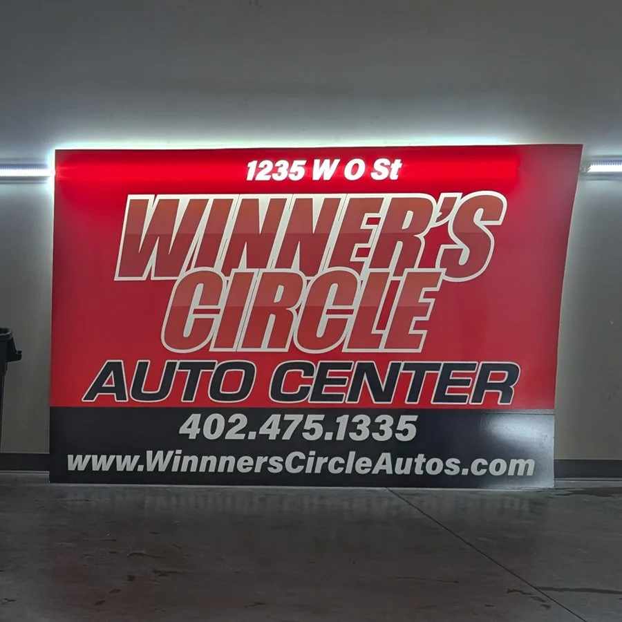 Translucent Sign for monument sign. High quality sign materials. best sign company in nebraska