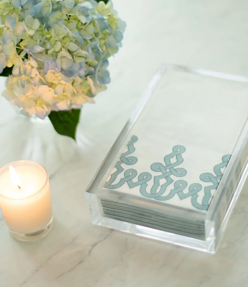 Seward/Klawinski: Acrylic Guest Towel Holder — Lisa Mallory