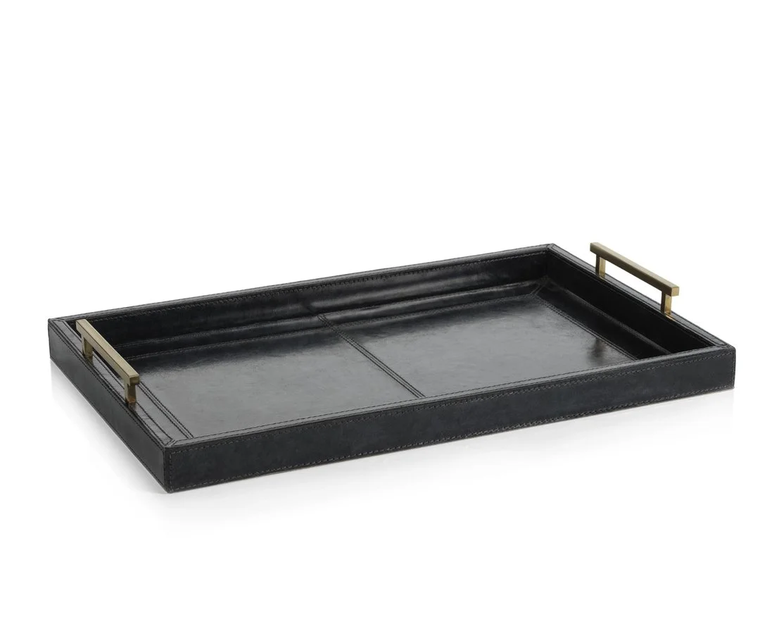 Simpson/Downs: Leather Bar Tray