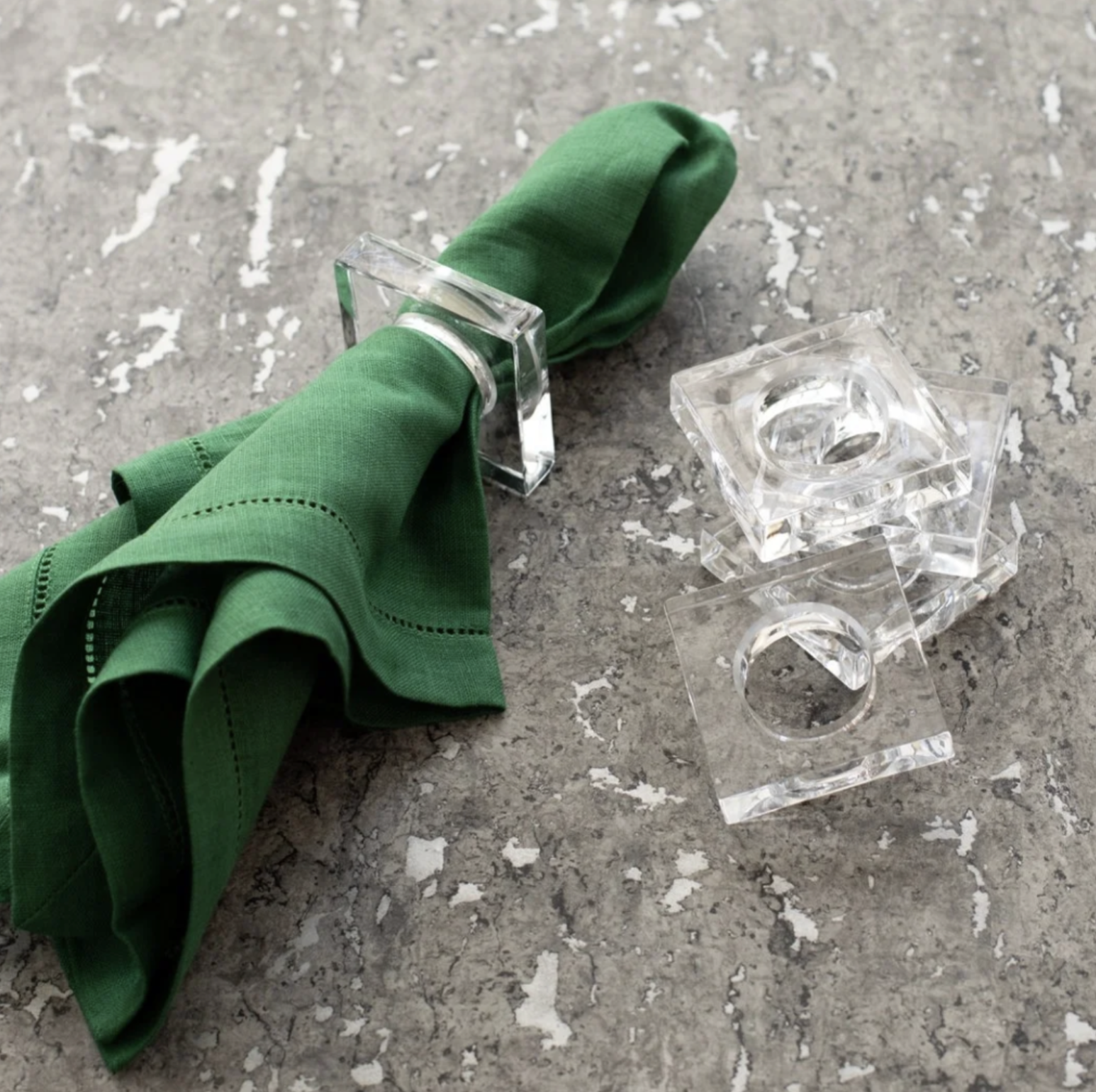 Turley/Scott: Acrylic Napkin Rings