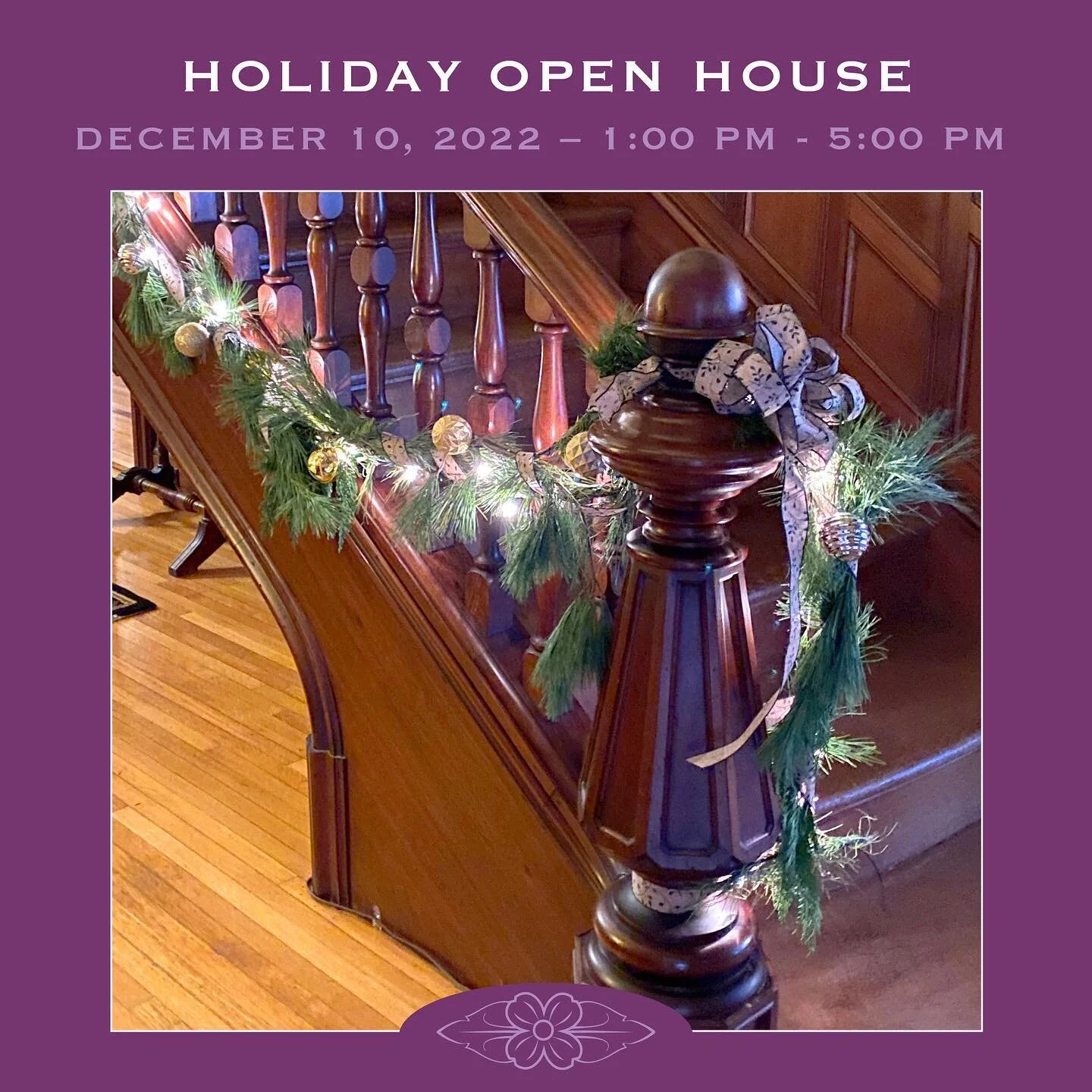 Join us next Saturday, December 10th for a festive holiday open house. The manor is fully decorated and bustling with holiday cheer. We look forward to seeing you there! #holidayparty #holidayseason #openhouse #party #decorations #festive