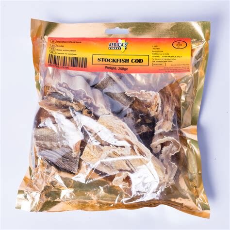 Africas Finest Stockfish Cod, 250g