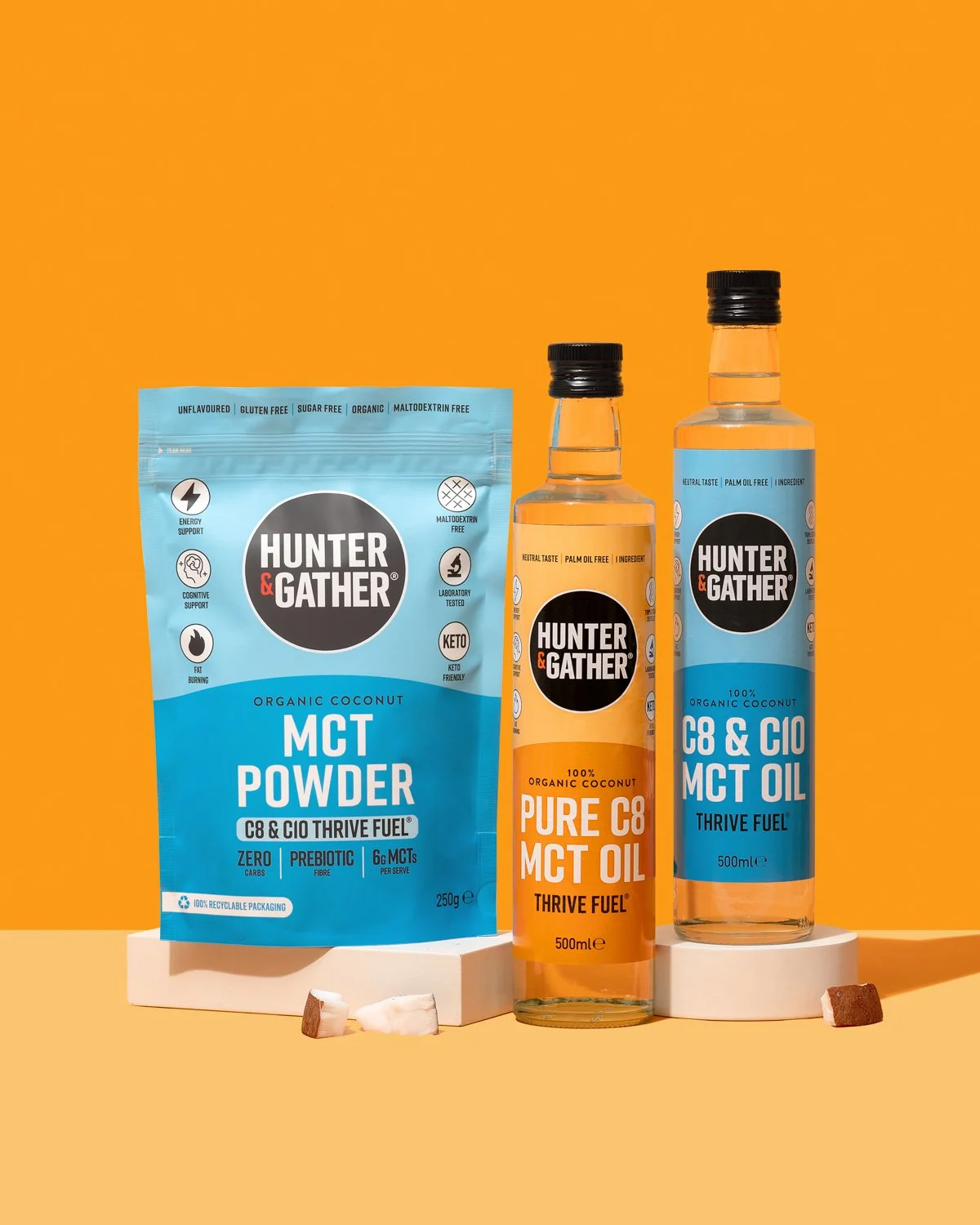Hunter & Gather New Collagen Creamer Flavours & MCT Powder — Sigourney