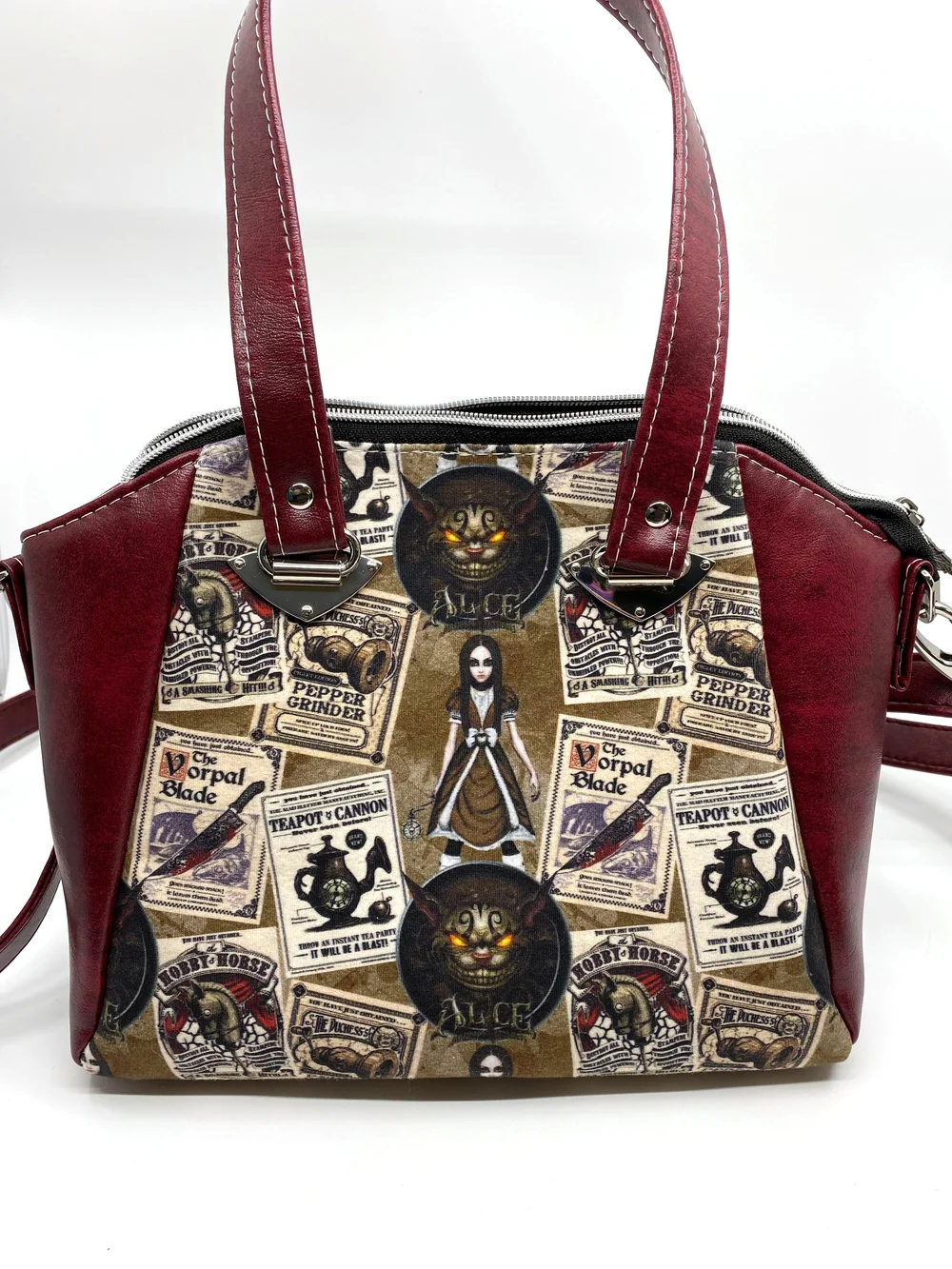 Alice Madness Returns Crossbody Purse — Cybermenology - Handmade