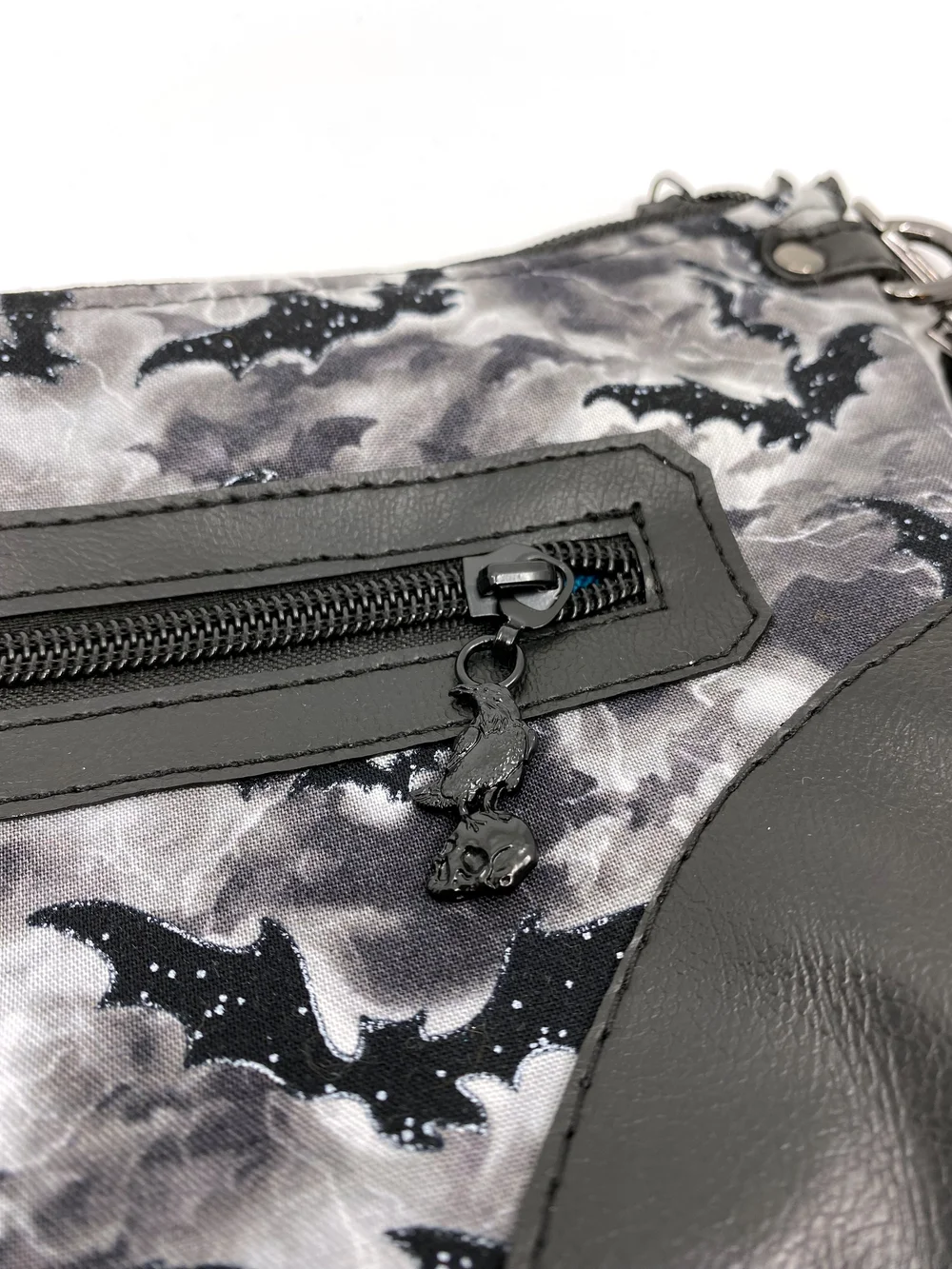 Goth Bats - Small Shoulder Bag Purse — Cybermenology - Handmade