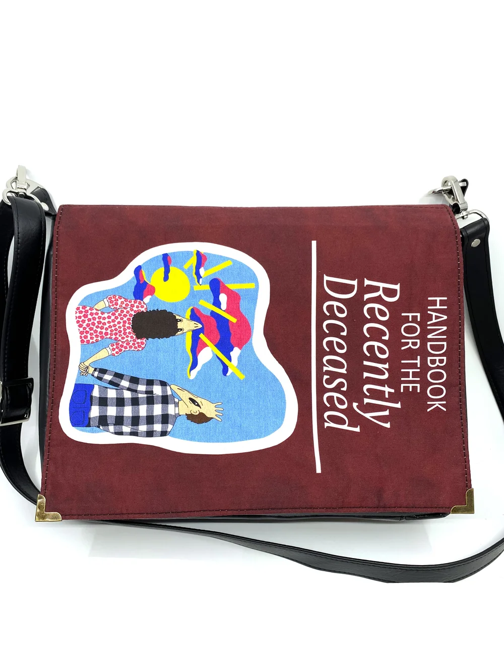 Handbook for the Deceased Messenger Bag — Cybermenology Handmade Goods  and Other Nerdy Things