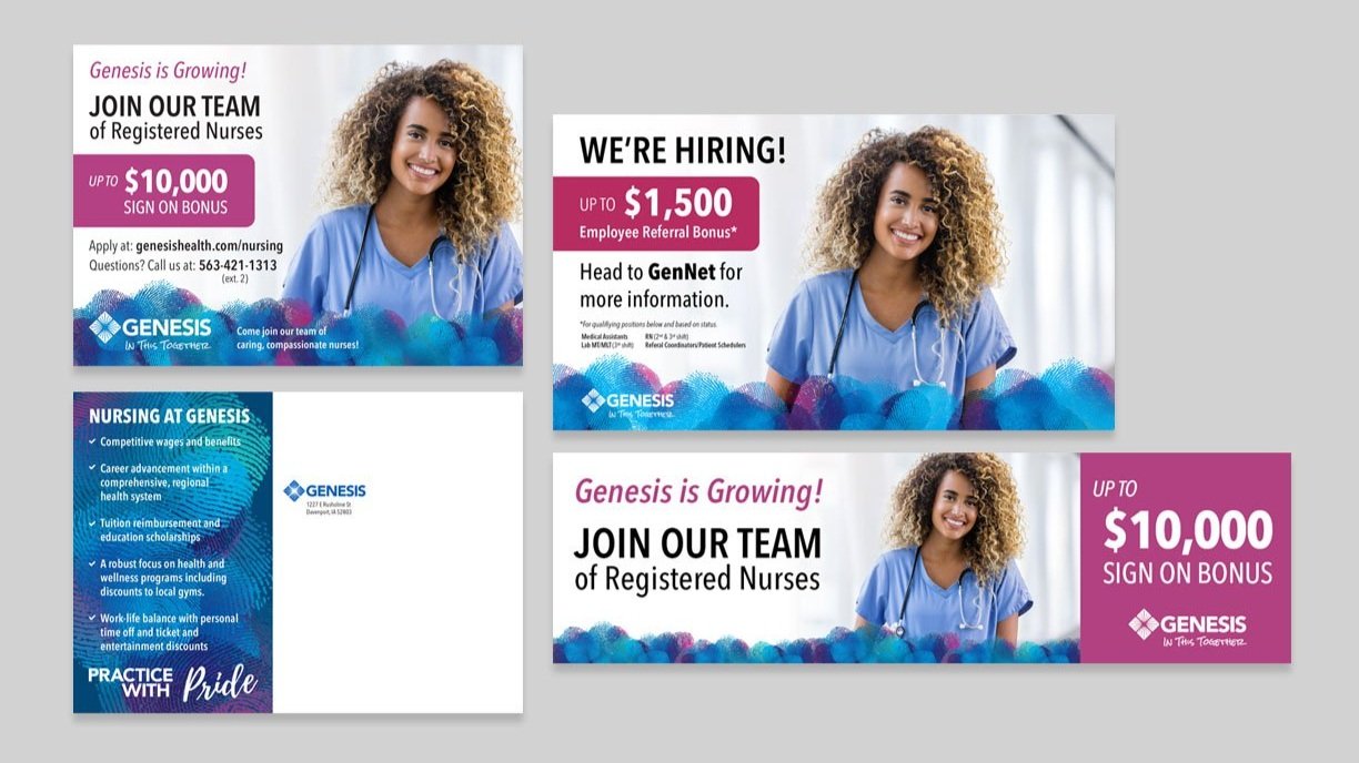 Recruitment Mailings and Web Banners