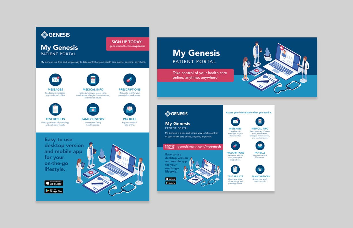 Patient Portal Launch Collateral