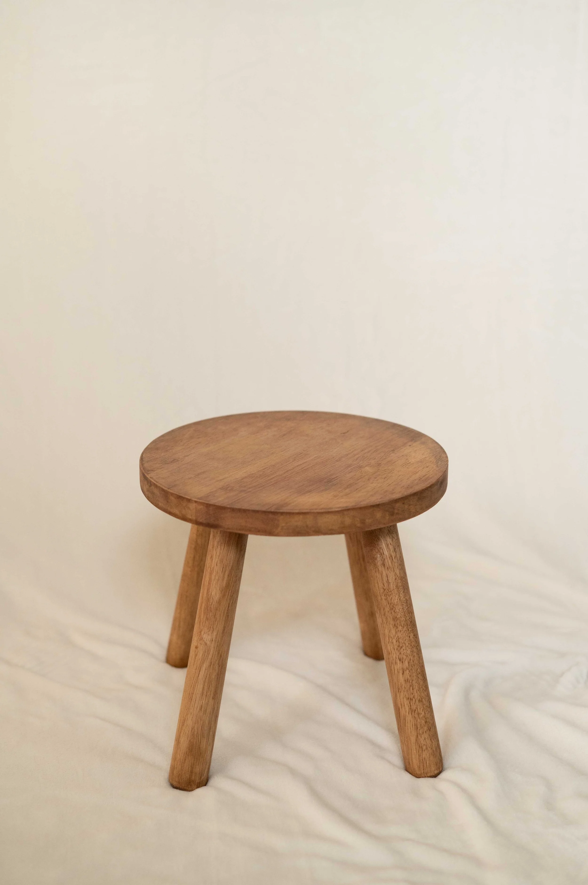 Chair sits in front of a backdrop ready for school photos with the Longmont School Photographer, Sara Herkes