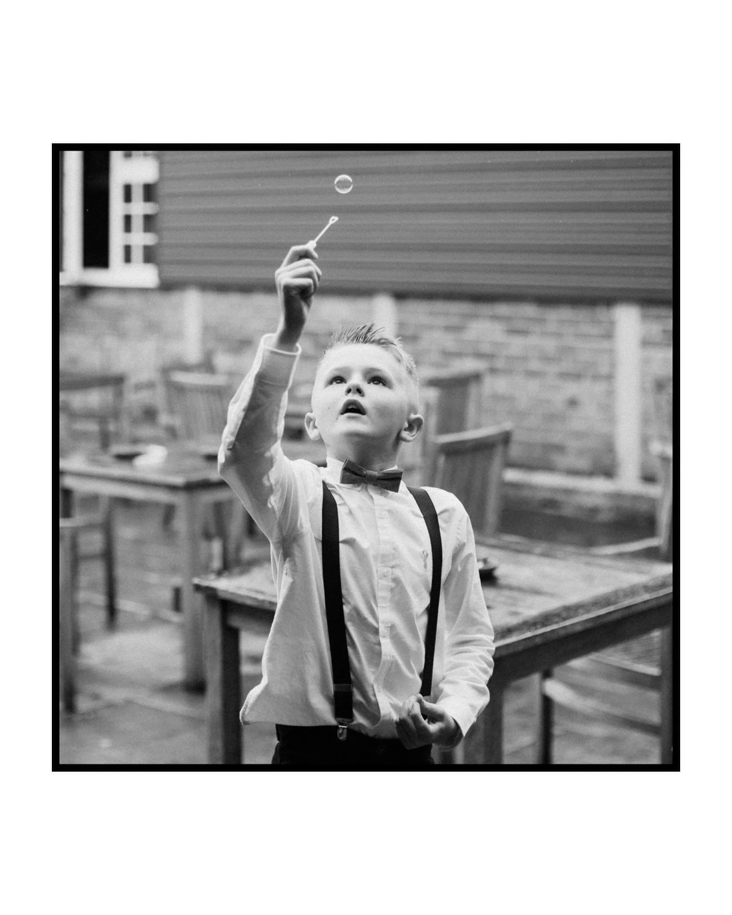The amazement of childhood. 

This is what documentary wedding photography is to me. To capture a fleeting moment in time. A moment that could easily have been missed and forgotten. 

A photograph of your son, on your wedding day just filled with the