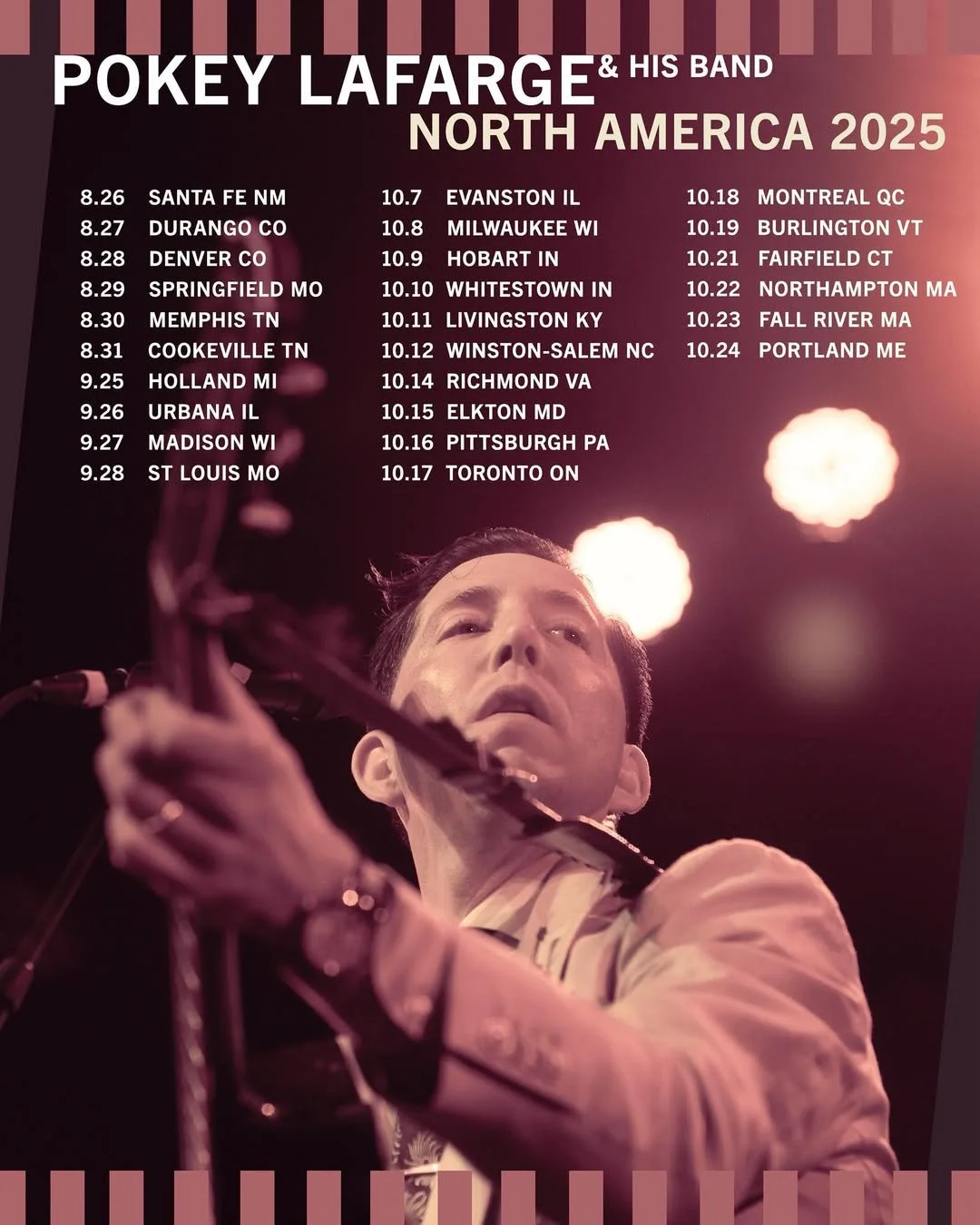 Pokey LaFarge US Tour