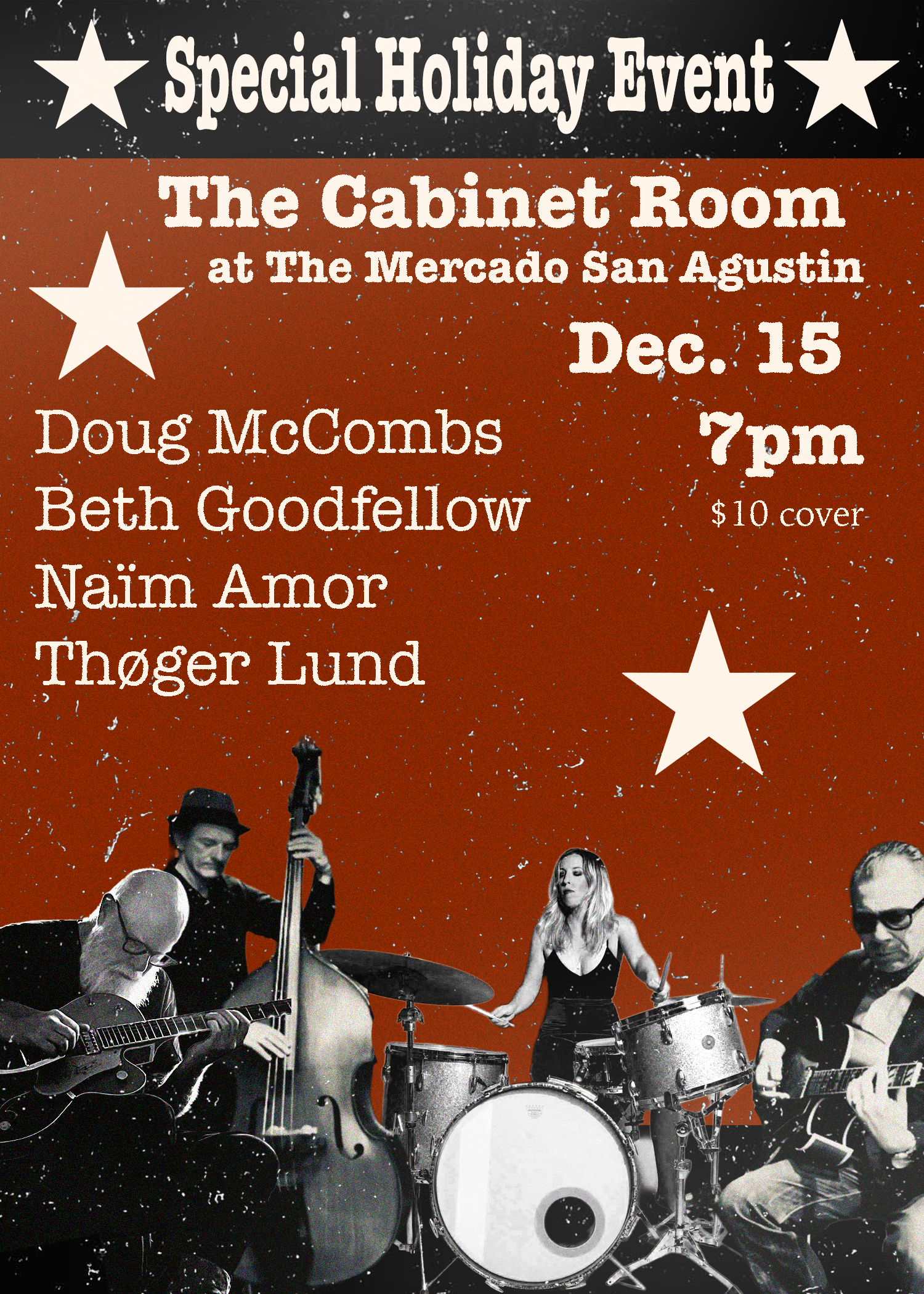 Doug McCombs (Tortoise), Naïm Amor, Beth Goodfellow, Thøger Lund