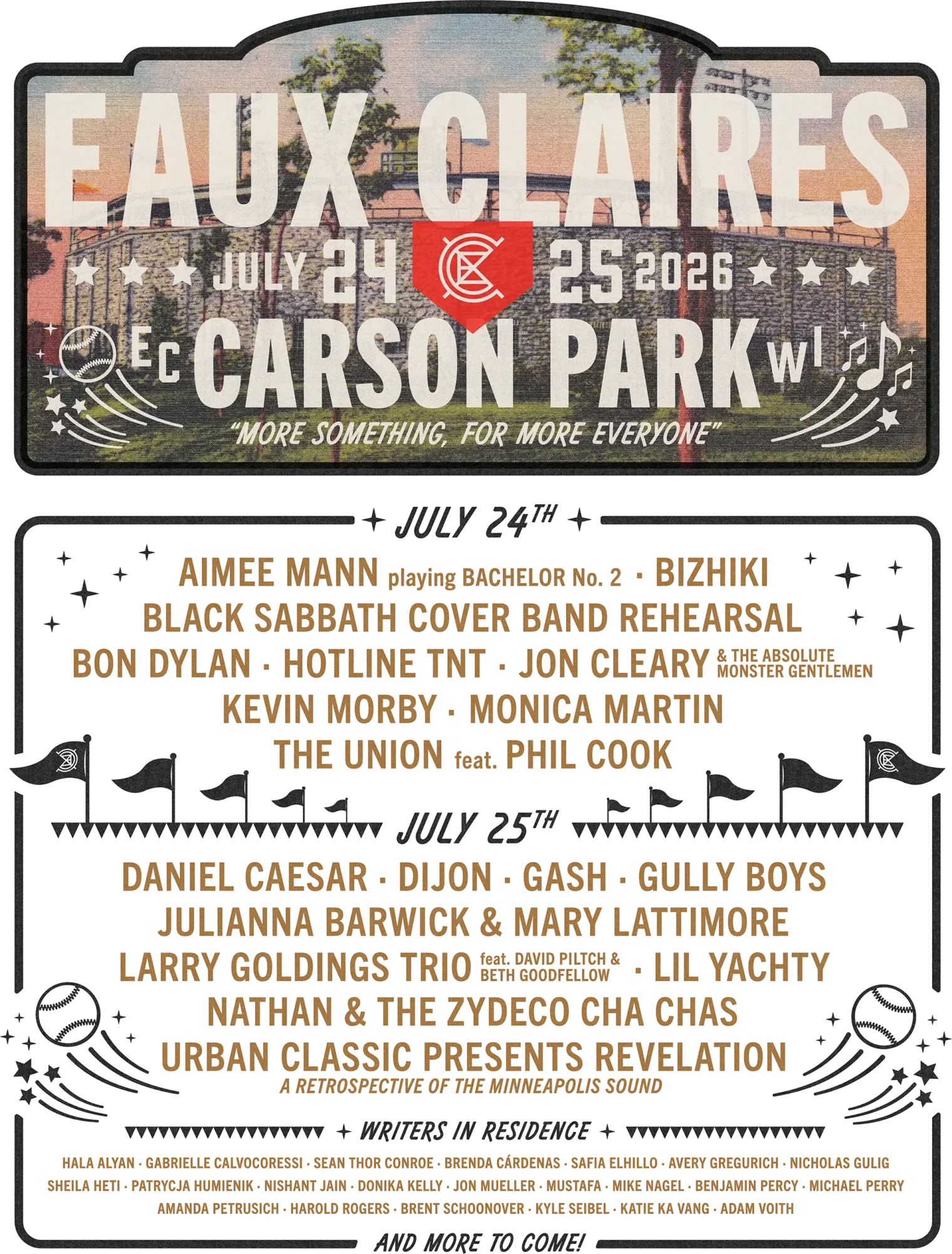 w/ Larry Goldings Trio @ Eaux Claires 