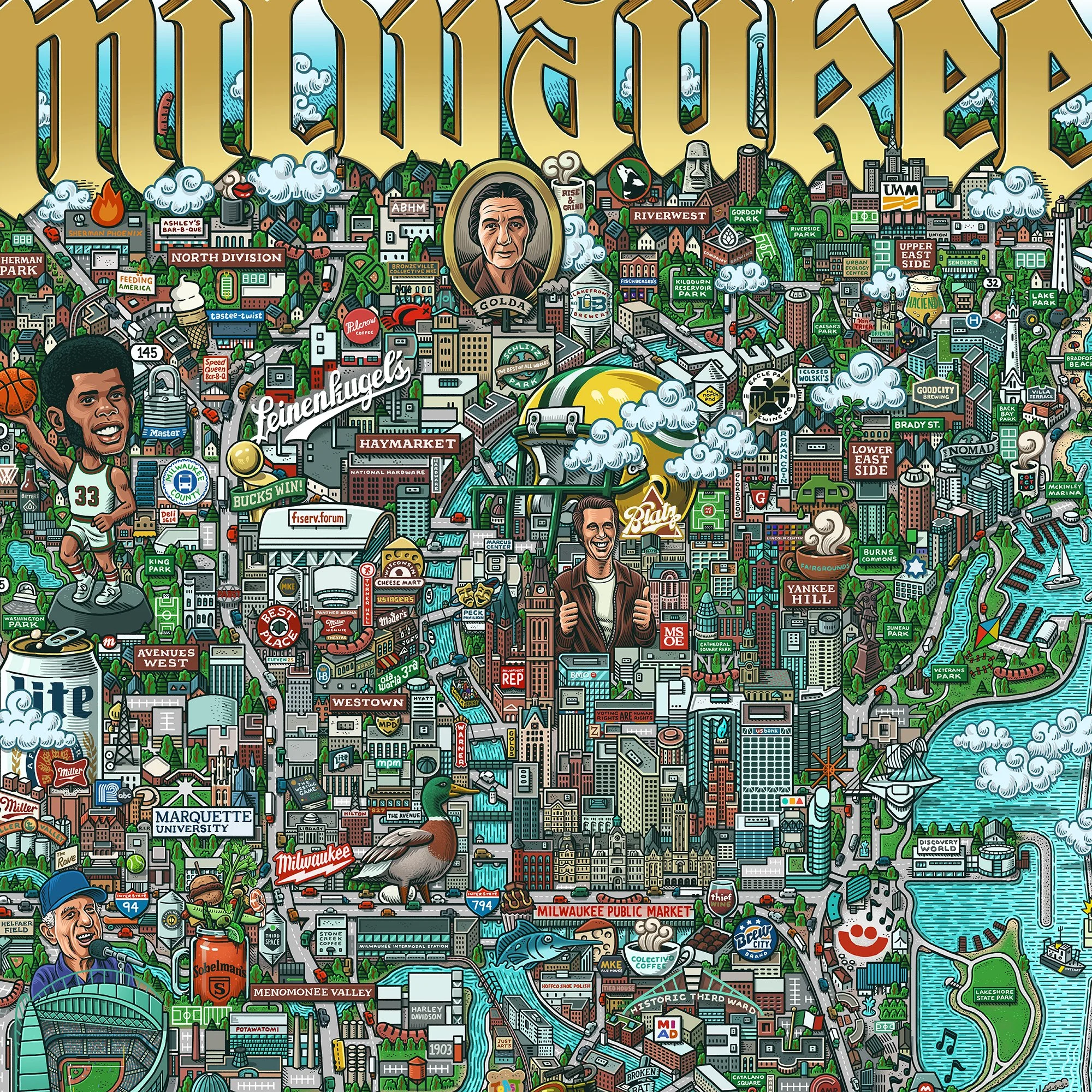 Milwaukee Map