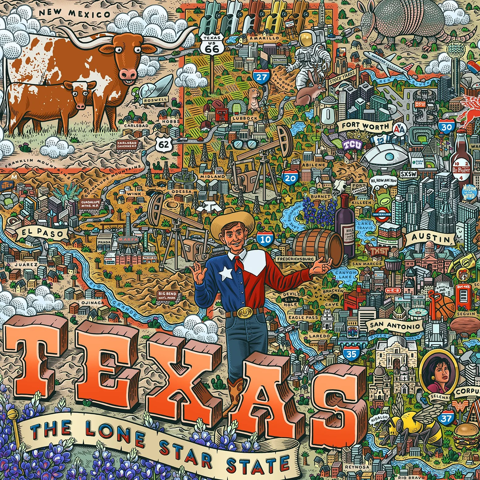 Texas Map