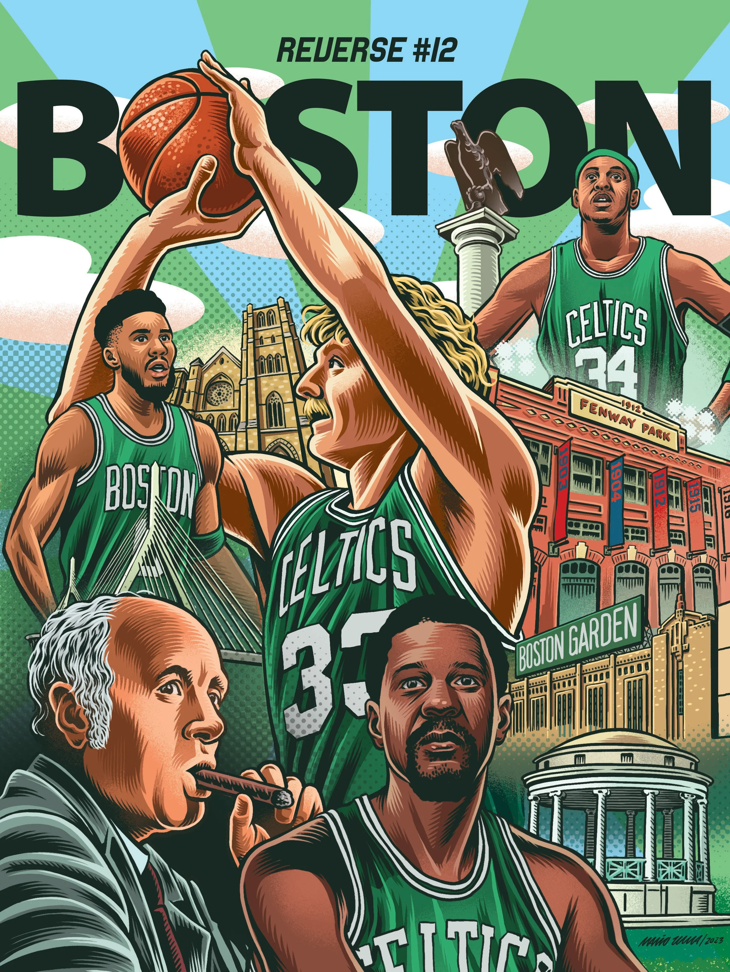 Reverse Magazine — Mario Zucca Illustration